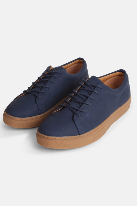 Kronstadt Beckenbauer Low Sneakers Navy/Camel