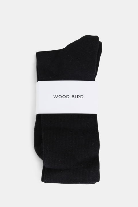 WoodBird Tennis Sokker Black