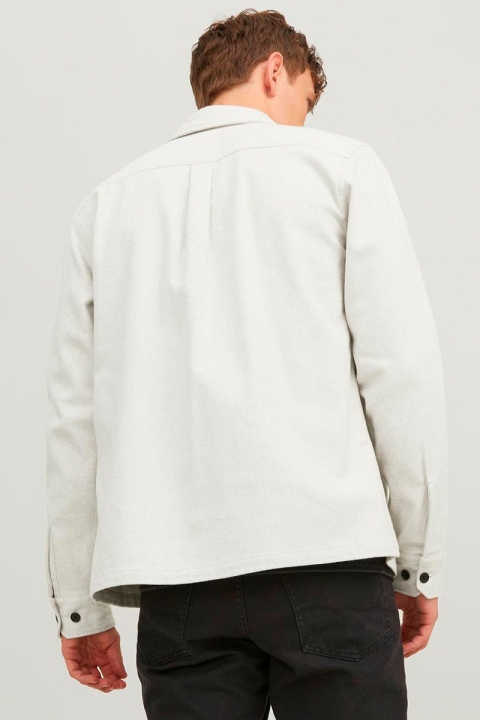 Jack & Jones Roy Solid Overshirt White Melange