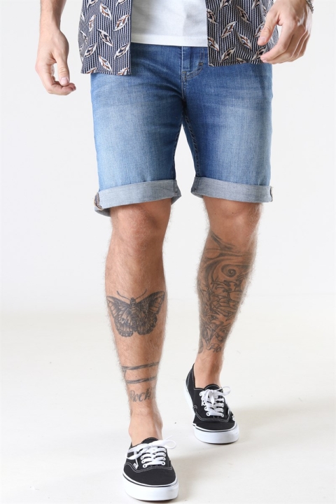 Just Junkies Mike Shorts Deepless Blue