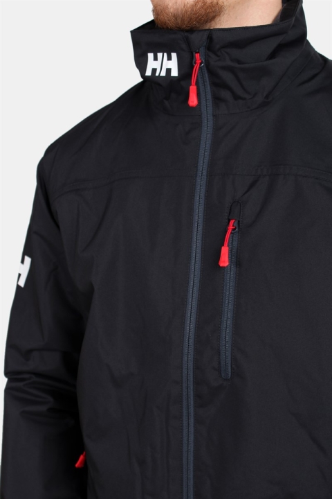 Helly Hansen Crew Midlayer Jakke Black