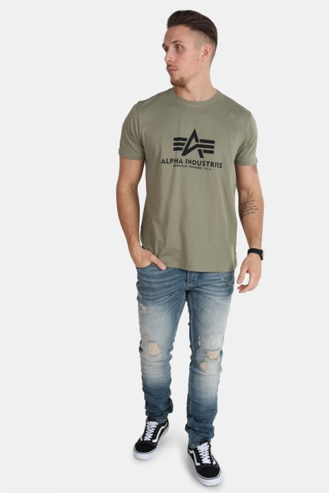 Alpha Industries Basic T-skjorte Olive