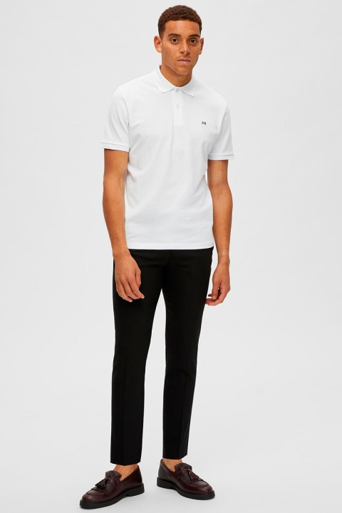 Selected DANTE SS POLO Bright White