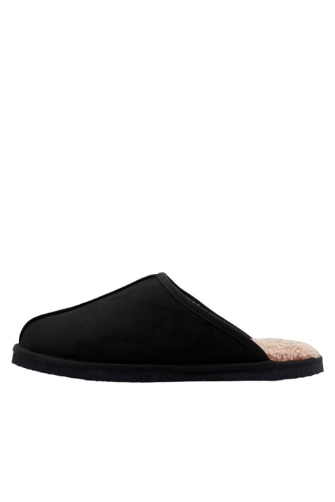 Jack & Jones JFWDUDELY MICROFIBER SLIPPER Black