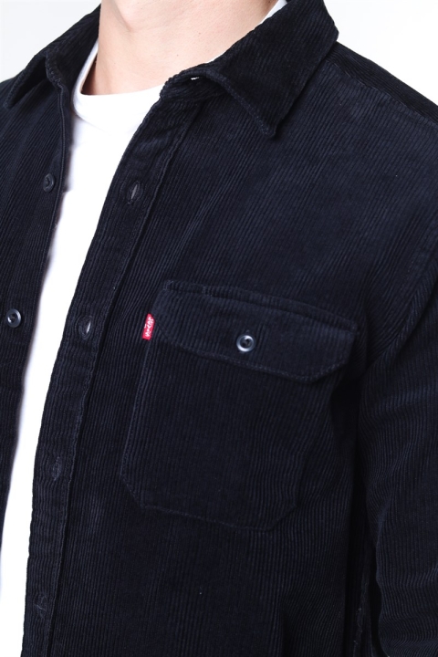 Levis Jackson Worker CordKlokkeoy Jet Black