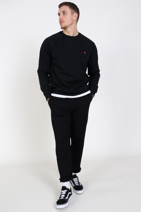 Denim Project Dot Crewneck Sweatshirt Black