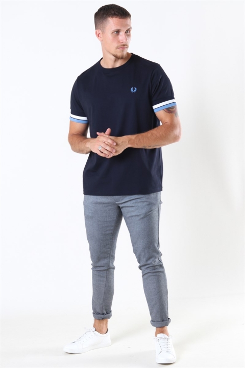 Fred Perry Bold Tipped T-Shirt Navy