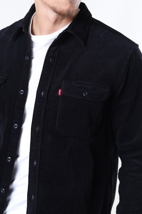 Levis Jackson Worker CordKlokkeoy Jet Black