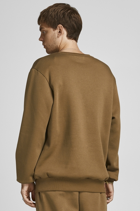 Jack & Jones JORELLIOT SWEAT CREW NECK KA Martini Olive