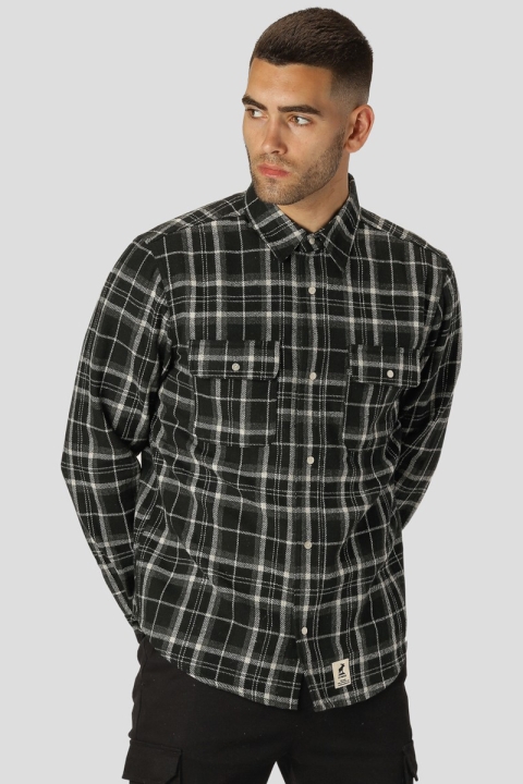 Fat Moose Adrian Shirt Black Check