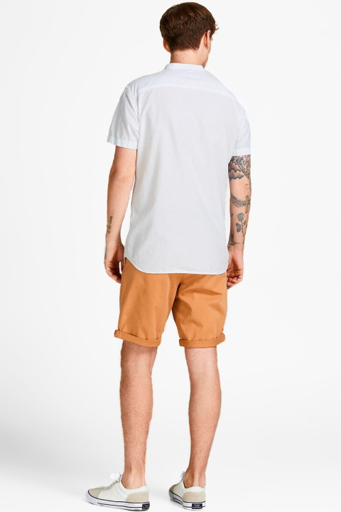 Jack & Jones JPRBLASUMMER BAND SHIRT S/S SN White