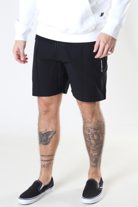 Woodbird Hansi Track Shorts Black