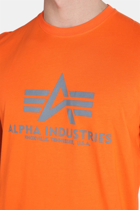 Alpha Industries Basic T-skjorte  Flame Orange