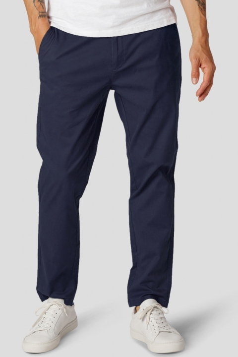 Clean Cut Copenhagen Milano Drake Stretch Pants Navy