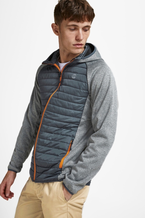 Jack & Jones JJEMULTI QUILTED JACKET NOOS Grey Melange