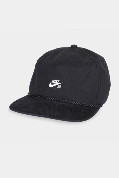 Nike SB Waxed Canvas Caps Black/Black