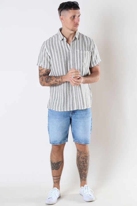 ONLY & SONS Edge Denim Shorts  Light Blue Denim