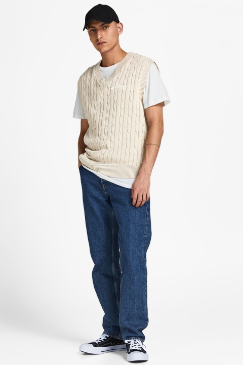 Jack & Jones JORNEO KNIT CABLE VEST Peyote