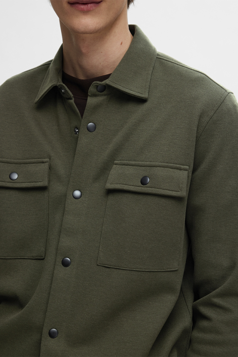 Selected Jackie Regular Fit Sweat Jacket Forest Night