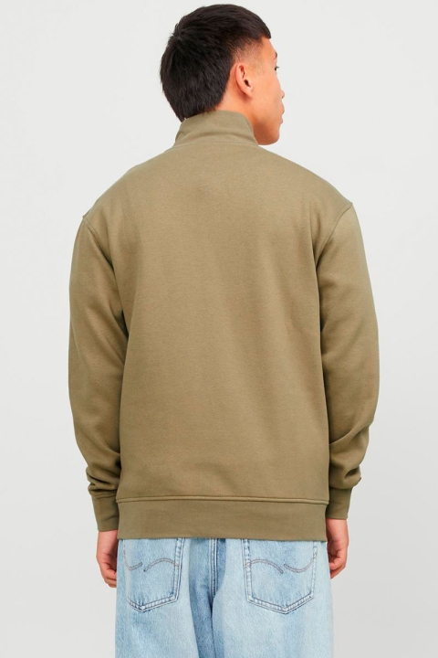 Jack & Jones Vesterbro Sweat Half Zip Aloe