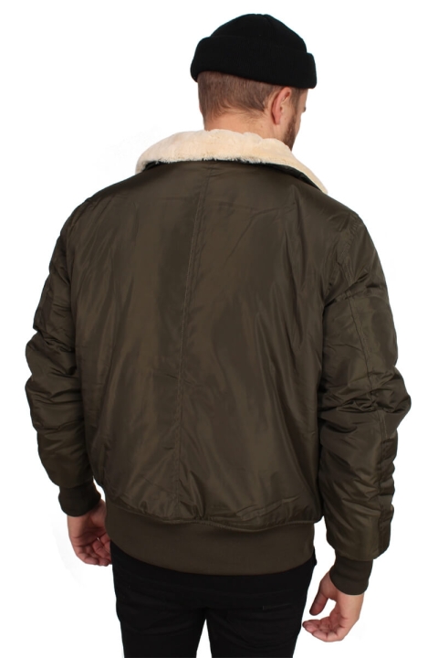 Urban Classics Pilot Bomber Jacket Olive