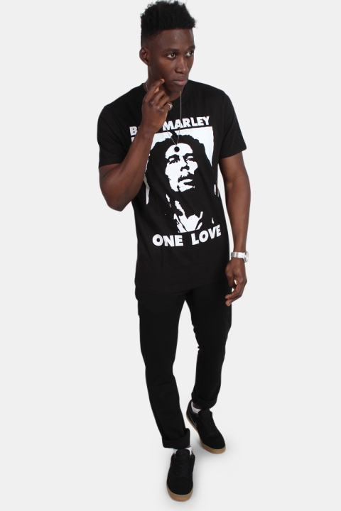 Mister Tee MT 356 Bob Marley One Love Tee Black