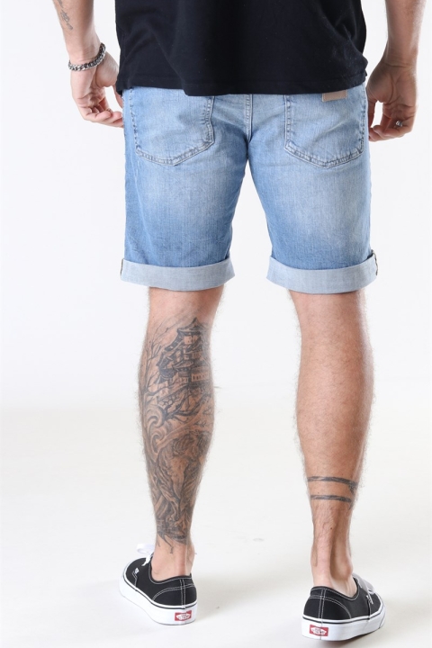 Just Junkies Mike Shorts Oceanic Blue