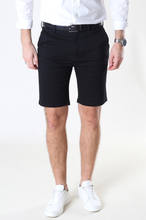 Clean Cut Copenhagen Milano Drake Stretch Shorts Black