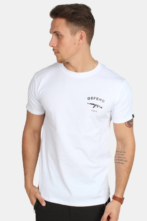 Defend Paris Tee Bis T-skjorte White