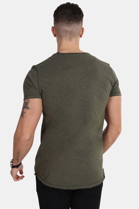 Gabba Konrad Slub S/S T-skjorte Army