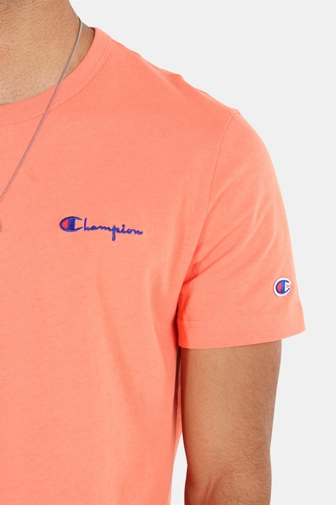 Champion Crewneck T-skjorte Peach