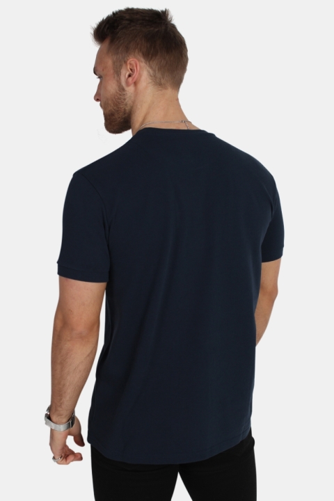 Les Deux Pique T-skjorte Navy