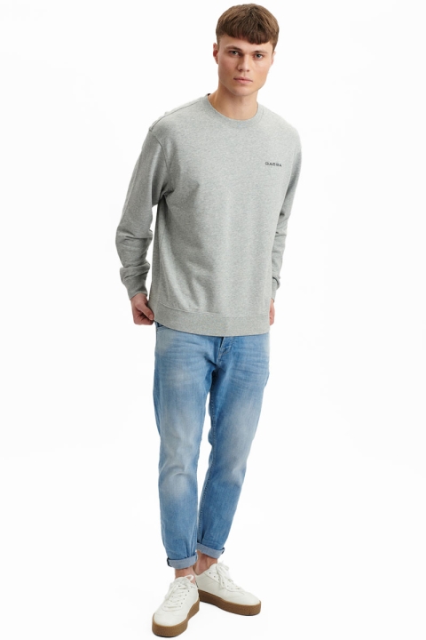 GABBA Bruce Boxy Sweat Grey Mel