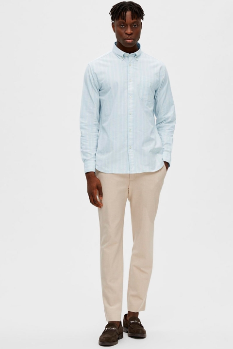 Selected SLHREGRICK-OX FLEX SHIRT LS W NOOS Cashmere Blue