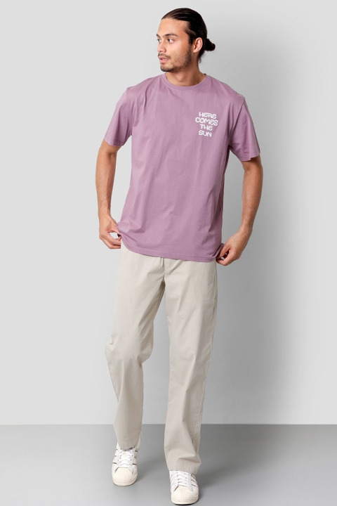 Clean Cut Copenhagen Sami Cotton Tee S/S Dusty Purple