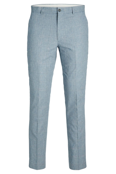 Jack & Jones Riviera Linen Trousers Light Blue