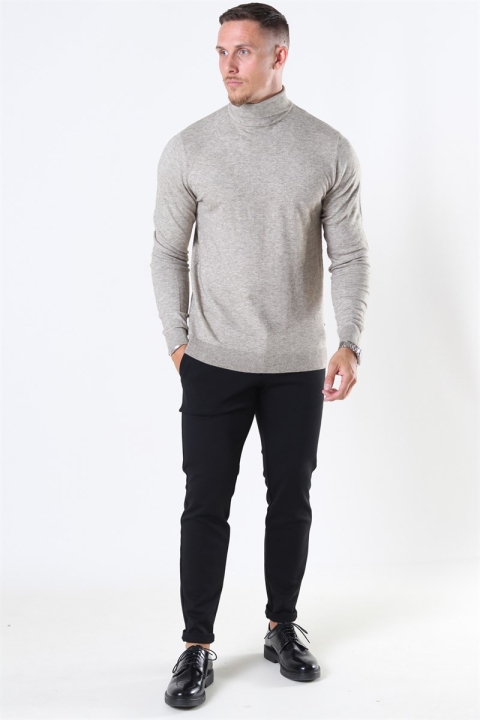 Only & Sons Mikkel 12 Soft High Neck Strikke Noos Pelican