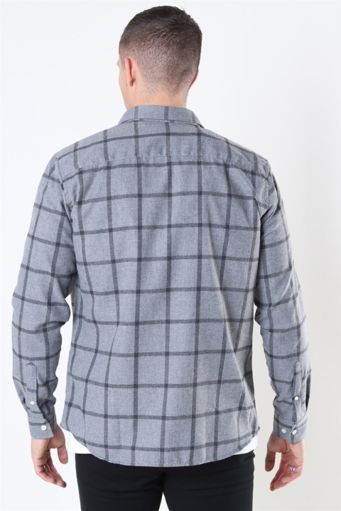 Sälen Flannel 1 Skjorte Grey