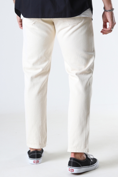 Woodbird Doc Twill Pants Off White