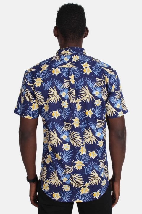 Kronstadt Johan Exotic S/S Skjorte Gold fusion