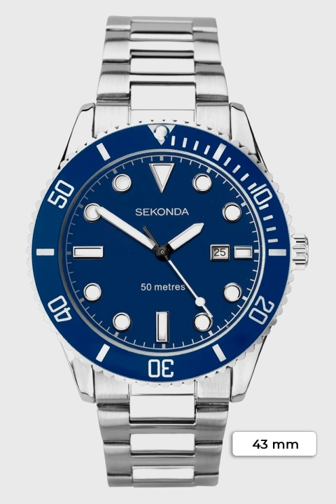 Sekonda 1789 Stainless Steel Bracelet Klokke