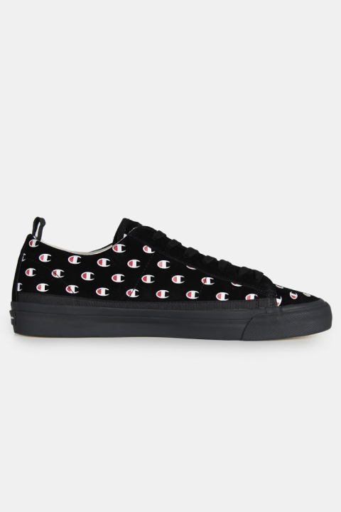 Champion MercKlokkey Low Cut Suede Sko Black