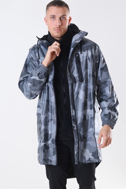 Rains AOP Parka Regnjakke Night Camo