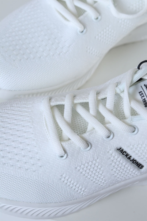 Jack & Jones Croxley Knit Sneaker Bright White