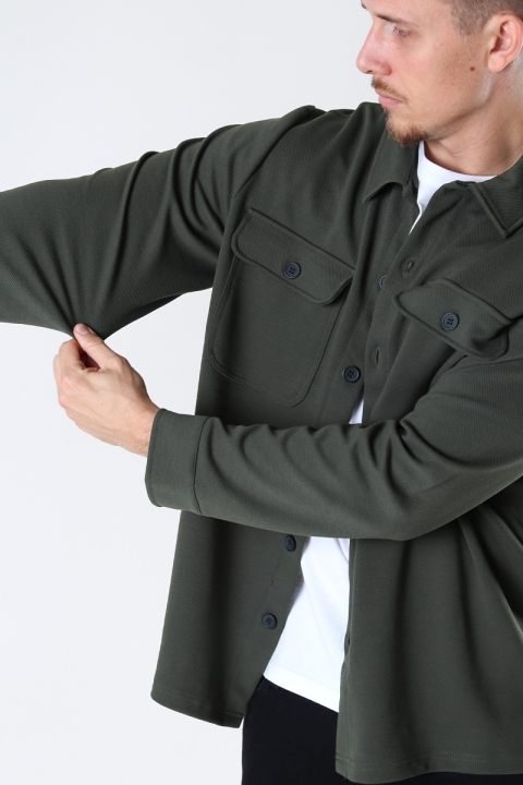 ONLY & SONS KODYL OVERSHIRT SWEAT Peat