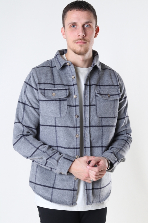 Denim project DP indiana overshirt 107 Grey check