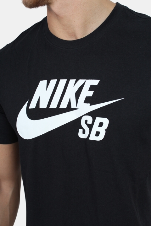 Nike T-skjorte SB Logo Tee Black