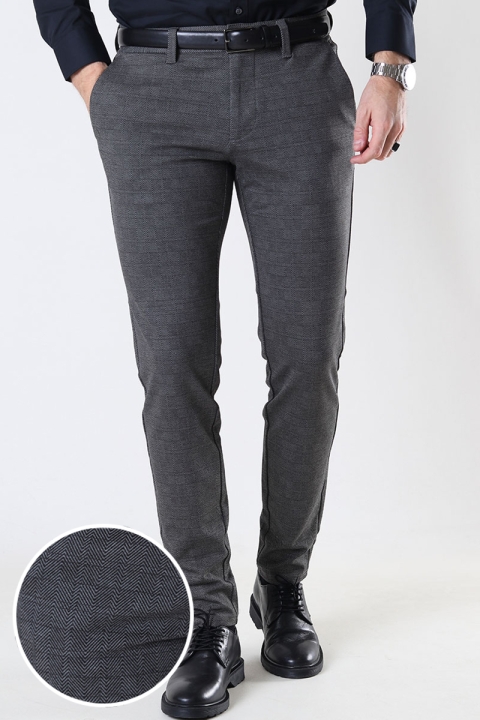 ONLY & SONS MARK PANT HERRINGBONE Slate Black