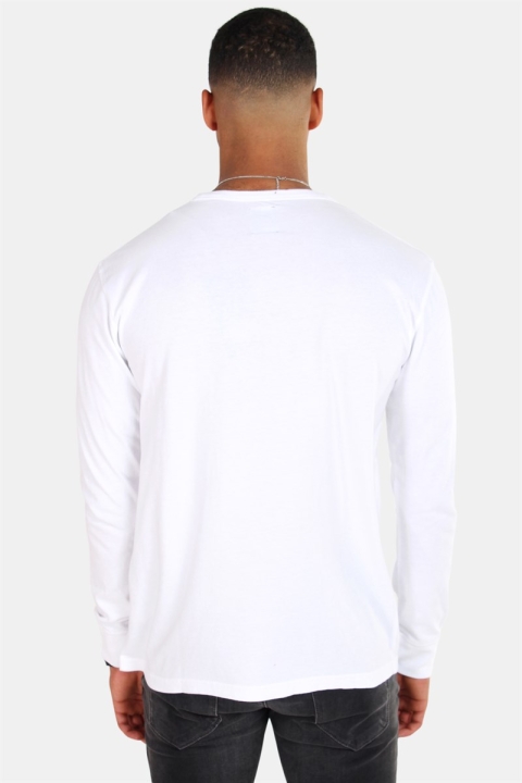 Dickies Round Rock L/S T-Shirt White