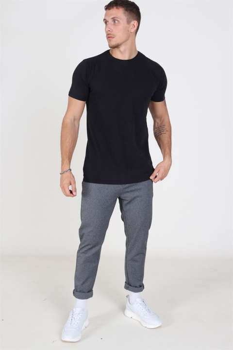 Kronstadt Basic T-skjorte Black